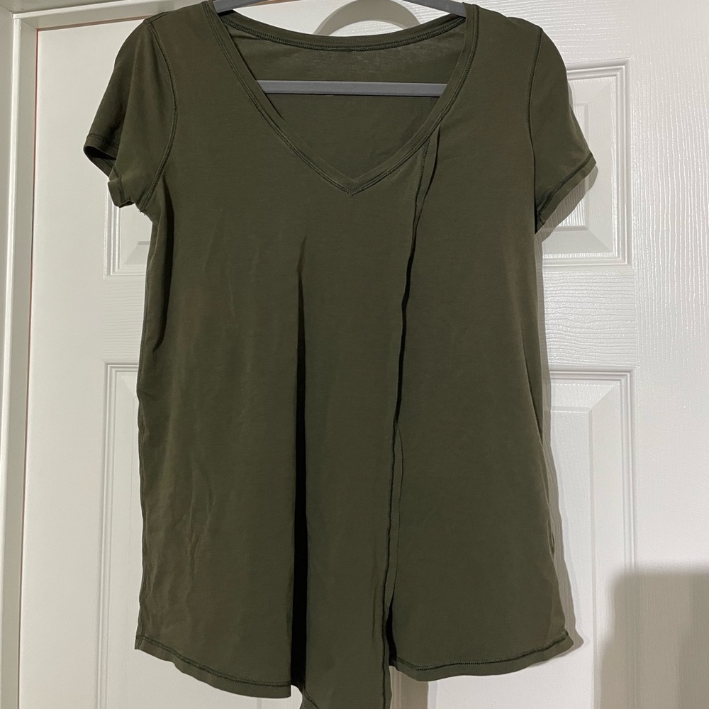 Lululemon tie front top